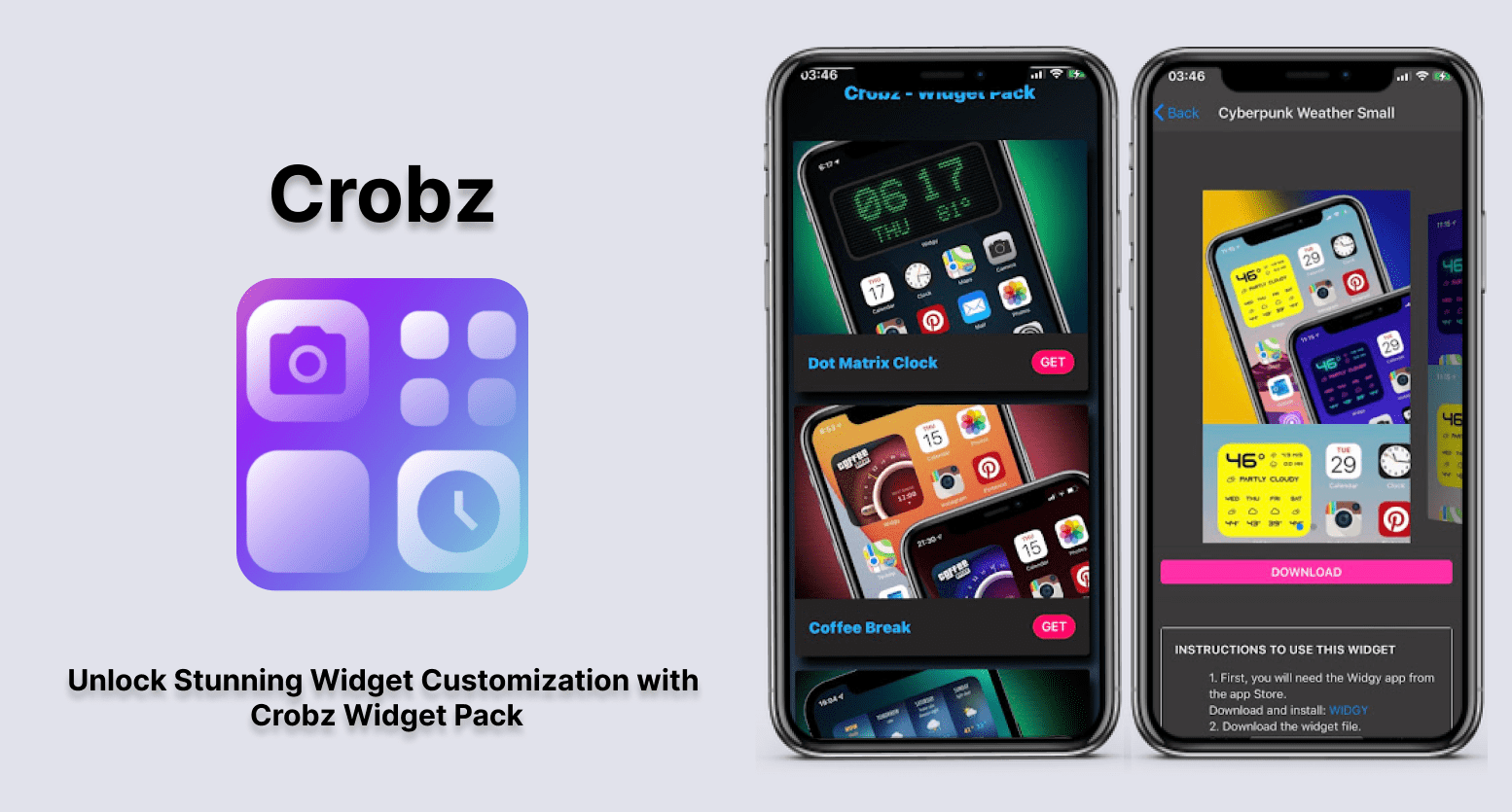 Crobz widget pack